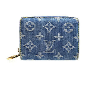 Louis Vuitton Portefeuille Lou Wallet Monogram Denim Blue